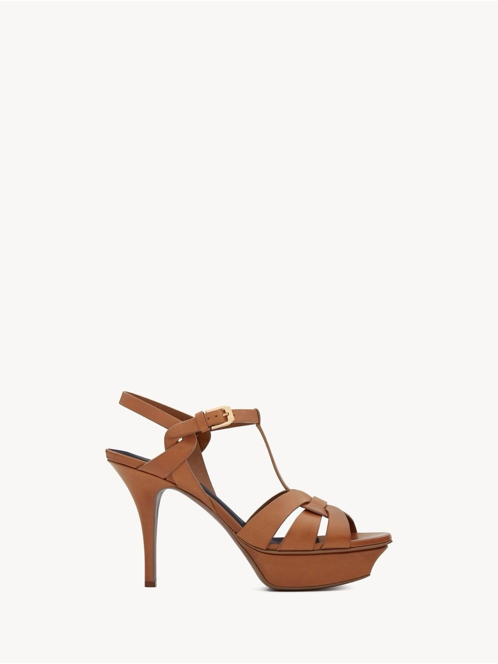 Yves Saint Laurent TRIBUTE PLATFORM SANDALS IN SMOOTH LEATHER
AMBER